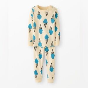 Hanna Andersson Pajama Set Ice Cream Print – NEW